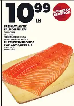 Independent City Market FRESH ATLANTIC SALMON FILLETS offer