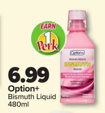 PharmaChoice Option+ Bismuth Liquid offer