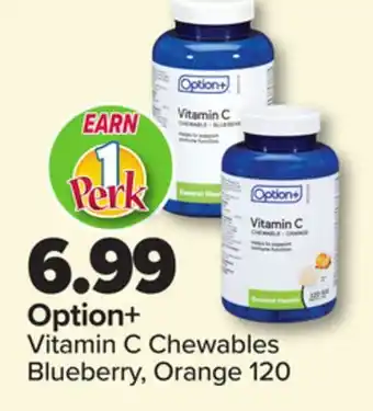 PharmaChoice Option+ Vitamin C Chewables offer