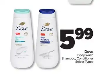 PharmaChoice Dove Body Wash Shampoo, Conditioner offer