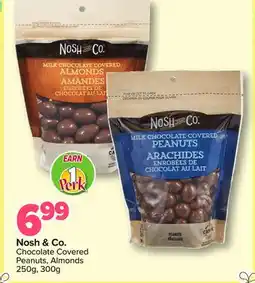 PharmaChoice Nosh & Co. Chocolate Covered Peanuts, Almonds offer