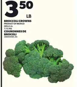 Independent City Market COURONNES DE BROCOLI offer