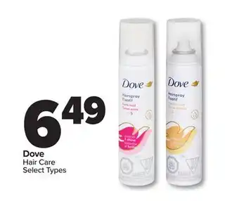 PharmaChoice Dove Hair Care offer