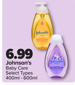 PharmaChoice Johnson's Baby Care offer