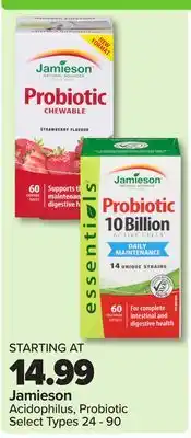 PharmaChoice Jamieson Acidophilus, Probiotic offer