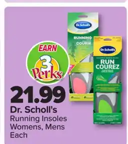 PharmaChoice Dr. Scholl's Running Insoles Womens, Mens offer