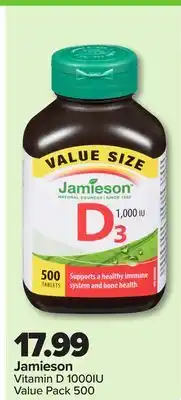 PharmaChoice Jamieson Vitamin D offer