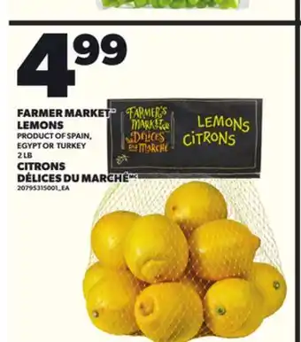 Independent City Market FARMER MARKET CITRONS CITRONS MARCHÉ, 2 LB offer