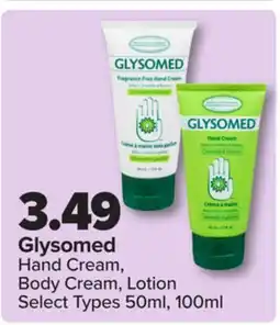 PharmaChoice Glysomed Hand Cream, Body Cream, Lotion offer