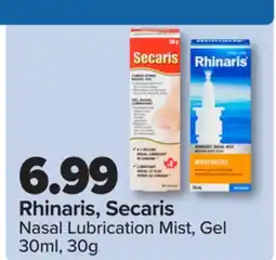 PharmaChoice Rhinaris, Secaris Nasal Lubrication Mist, Gel offer