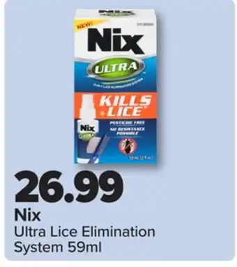 PharmaChoice Nix Ultra Lice Elimination System offer