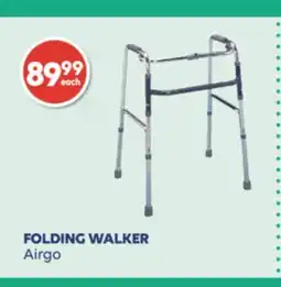 Wellwise by Shoppers Airgo FOLDING WALKER offer