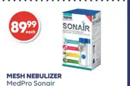 Wellwise by Shoppers MESH NEBULIZER MedPro Sonair offer