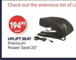 Wellwise by Shoppers UPLIFT SEAT Premium Power Seat 20 offer