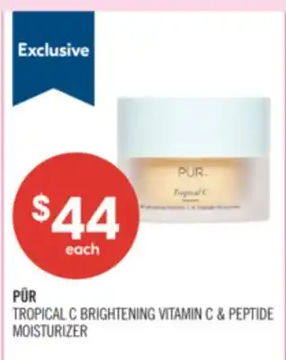 Shoppers Drug Mart PUR TROPICAL C BRIGHTENING VITAMIN C & PEPTIDE MOISTURIZER offer