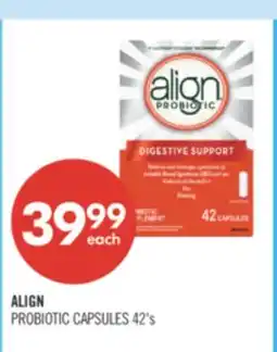 Shoppers Drug Mart ALIGN PROBIOTIC CAPSULES offer