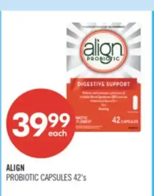 Shoppers Drug Mart ALIGN PROBIOTIC CAPSULES offer