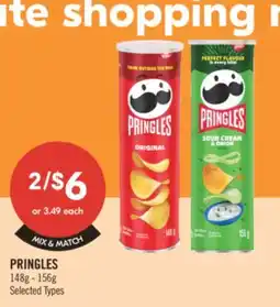 Shoppers Drug Mart PRINGLES offer