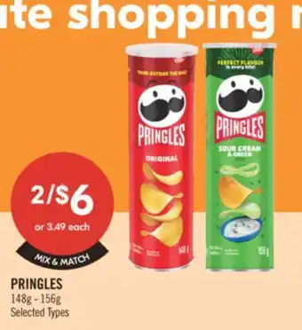 Shoppers Drug Mart PRINGLES offer