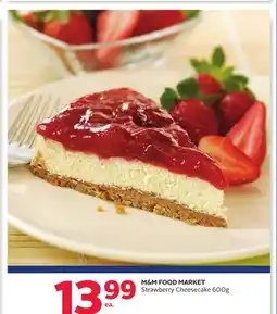 Rexall M & M FOOD MARKET Strawberry Cheesecake offer