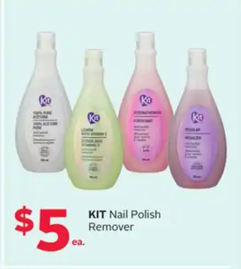 Rexall KIT Nail Polish Remover offer