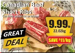 Starsky Canadian Beef Short Ribs offer