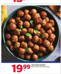 Rexall M&M FOOD MARKET Sirloin Beef Meatballs offer