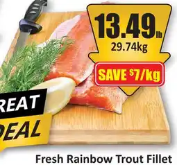 Starsky Fresh Rainbow Trout Fillet offer