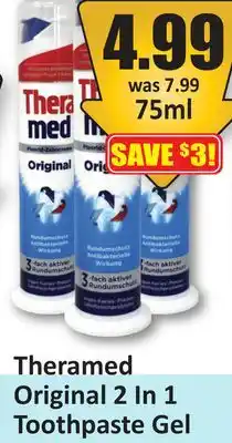 Starsky Theramed Original 2 In 1 Toothpaste Gel offer