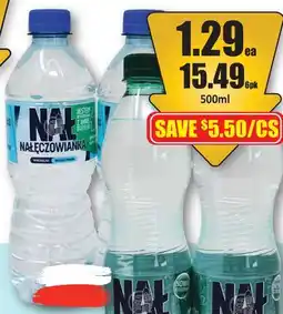 Starsky Naleczowianka Natural Mineral Water offer