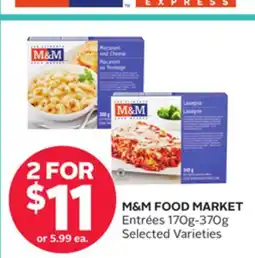 Rexall M & M FOOD MARKET Entrées offer