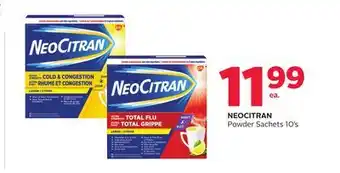 Rexall NEOCITRAN Powder Sachets offer