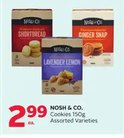 Rexall NOSH & CO. Cookies offer