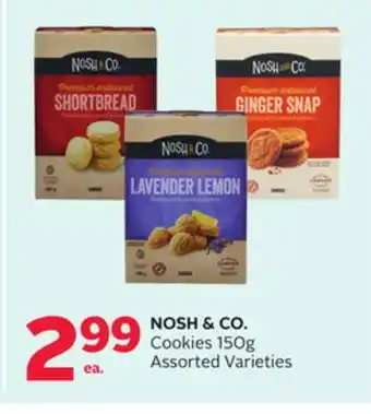 Rexall NOSH & CO. Cookies offer