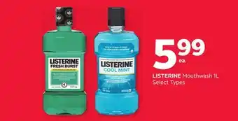 Rexall LISTERINE Mouthwash offer