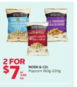 Rexall NOSH & CO. Popcorn offer