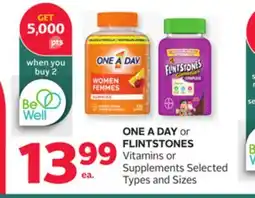 Rexall ONE A DAY or FLINTSTONES Vitamins or Supplements offer