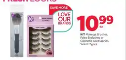 Rexall KIT Makeup Brushes, False Eyelashes or Cosmetic Accessories offer