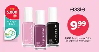 Rexall ESSIE Treat Love & Color or Expressie Nail Colour offer