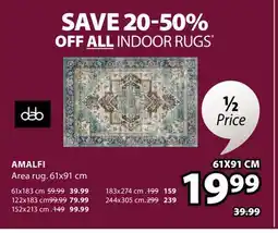 JYSK AMALFI Area Rugs offer