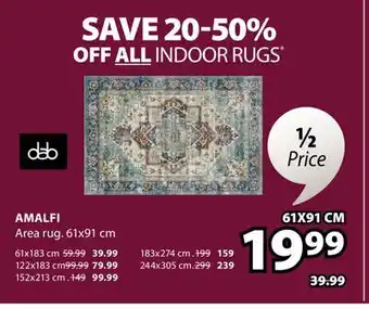 JYSK AMALFI Area Rugs offer