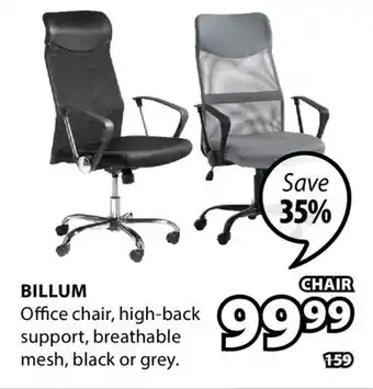 JYSK BILLUM Office chair offer