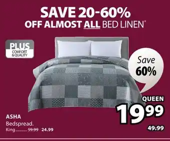 JYSK ASHA Bedspread offer