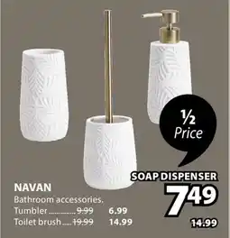 JYSK NAVAN SOAP DISPENSER offer