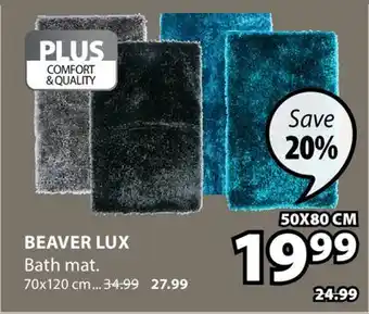 JYSK BEAVER LUX Bath mat offer