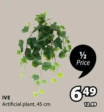 JYSK IVE Artificial plant offer