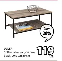 JYSK LULEA Coffee table offer