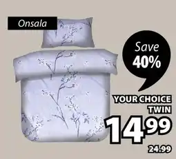 JYSK Onsala Duvet cover set offer