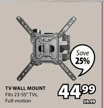 JYSK TV WALL MOUNT Fits 23-55 TVs offer