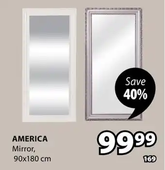 JYSK AMERICA Mirror offer